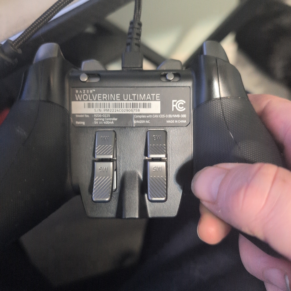 Razer Wolverine Ultimate Controller with Black and Gray Accents